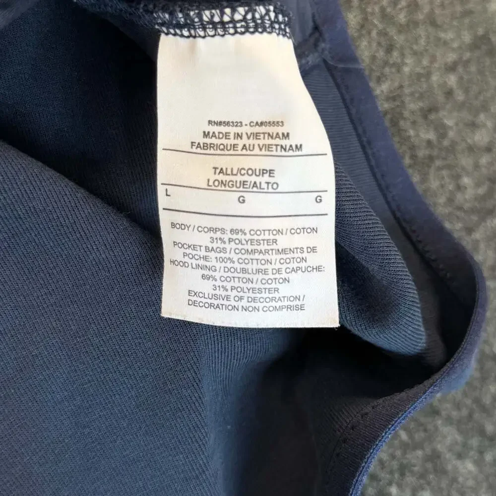 Nike BYU Cougars Showtime Full Zip Basketball Hoodie Navy Blue